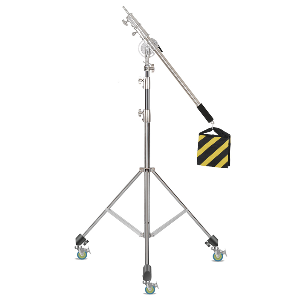 Photography Basics - Soporte de luz de acero inoxidable