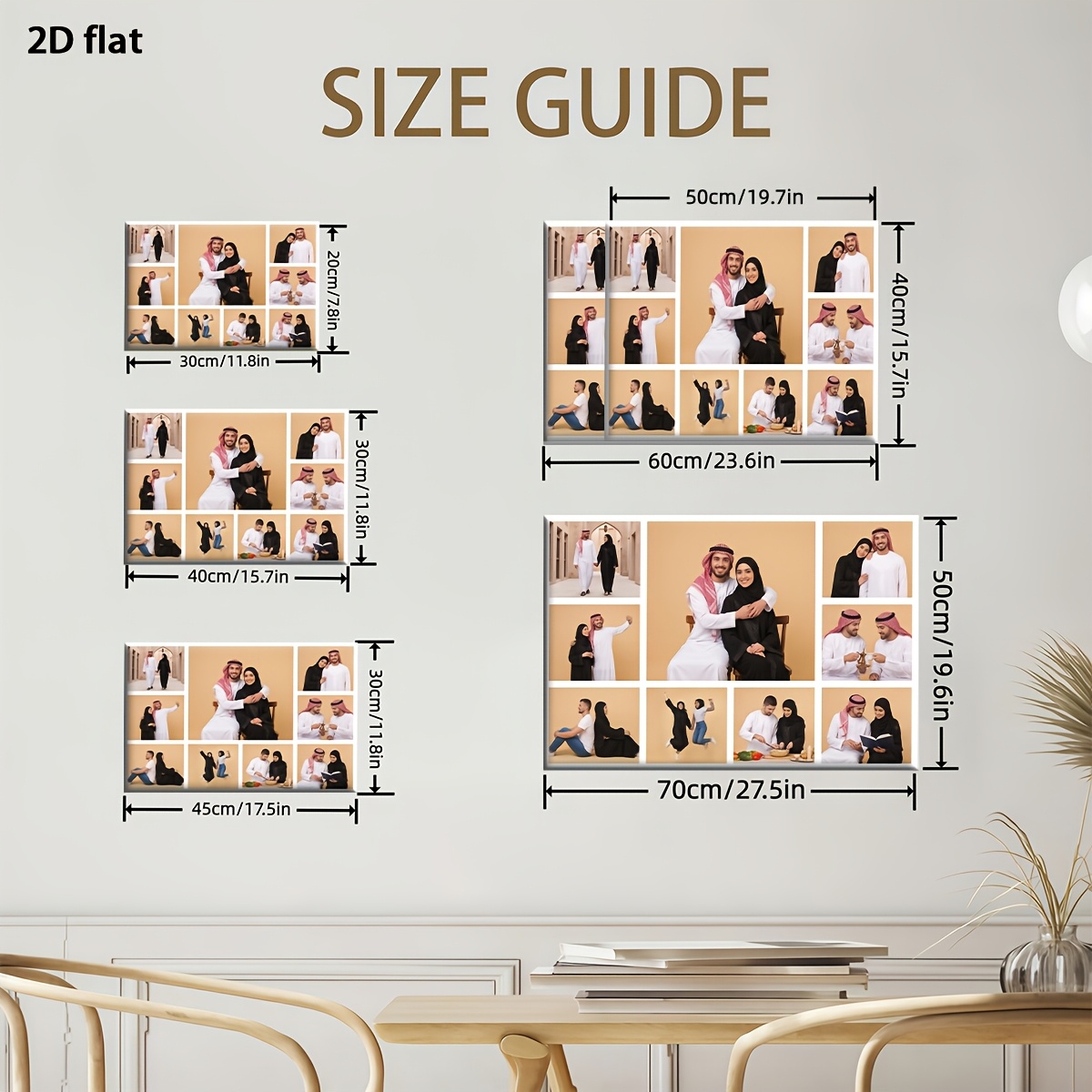 Cuadro de pared personalizado  - Photographic Memory reseña y precio